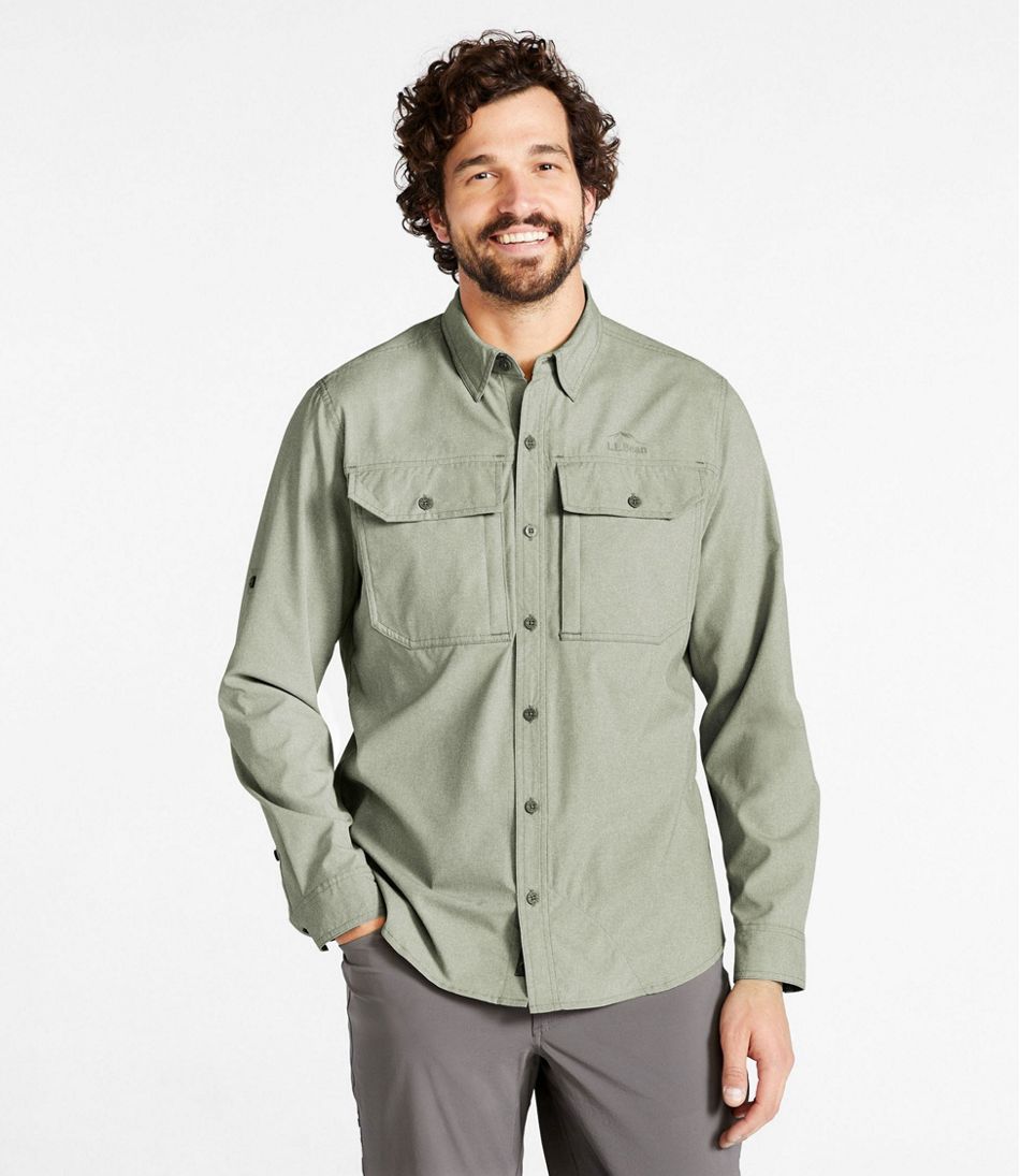 L.L.BeanMen's No Fly Zone Shirt, Long-Sleeve