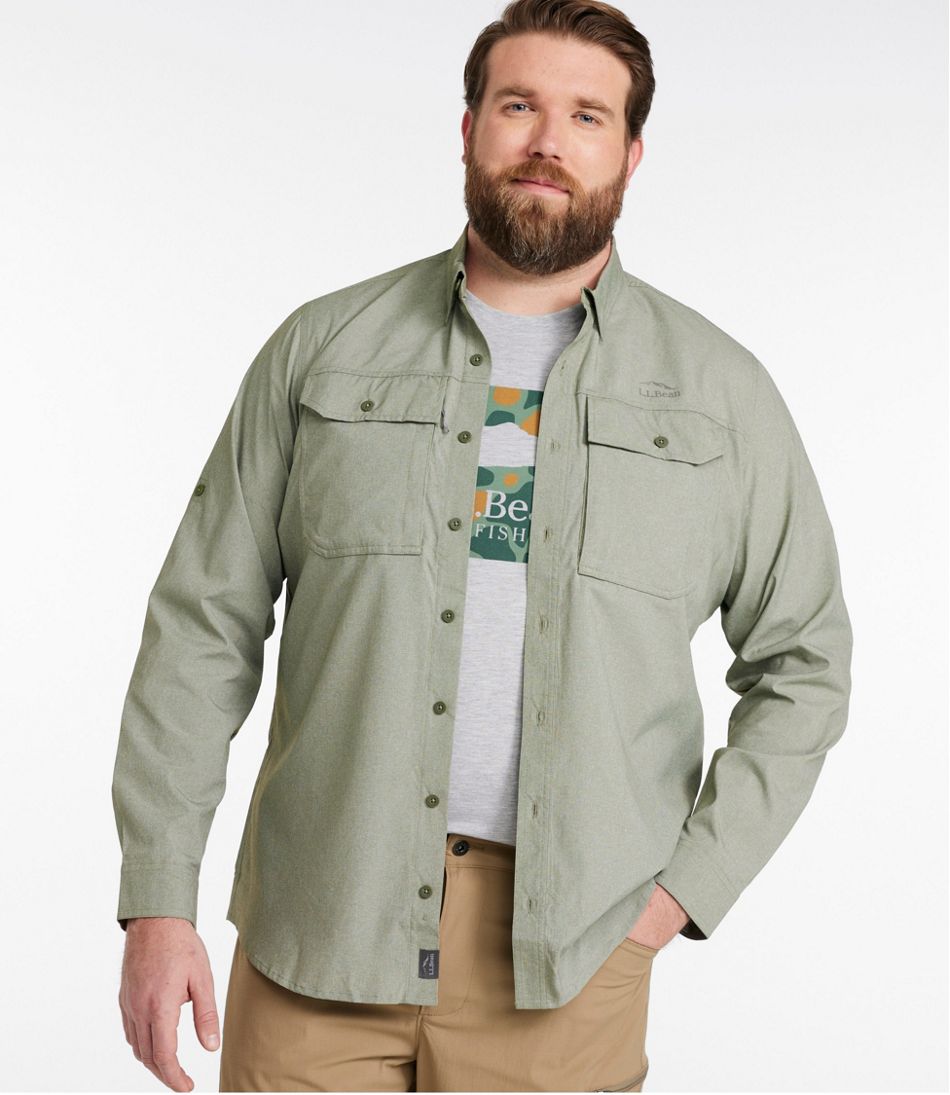 L.L.BeanMen's No Fly Zone Shirt, Long-Sleeve