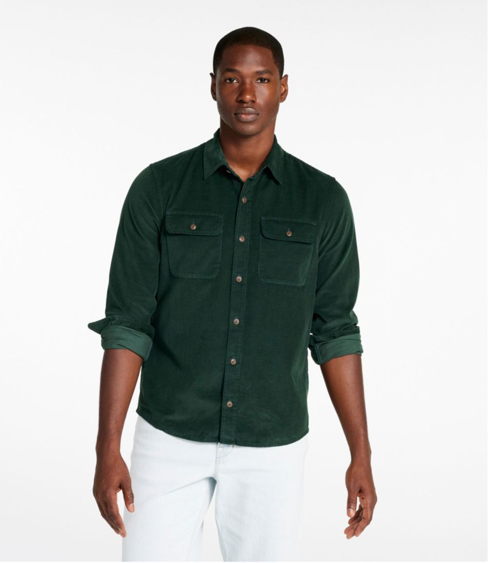 L.L.BeanMen's Signature Microwale Corduroy Shirt