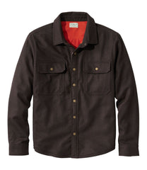 L.L.BeanMen's Maine Guide Lightweight Lined Wool Field Shirt