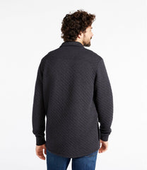 L.L.BeanMen's Quilted Sweatshirts, Snap Overshirt