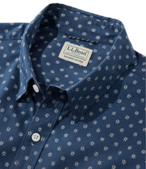 L.L.BeanMen's Comfort Stretch Performance® Shirt, Short-Sleeve, Slightly Fitted Untucked Fit, Print