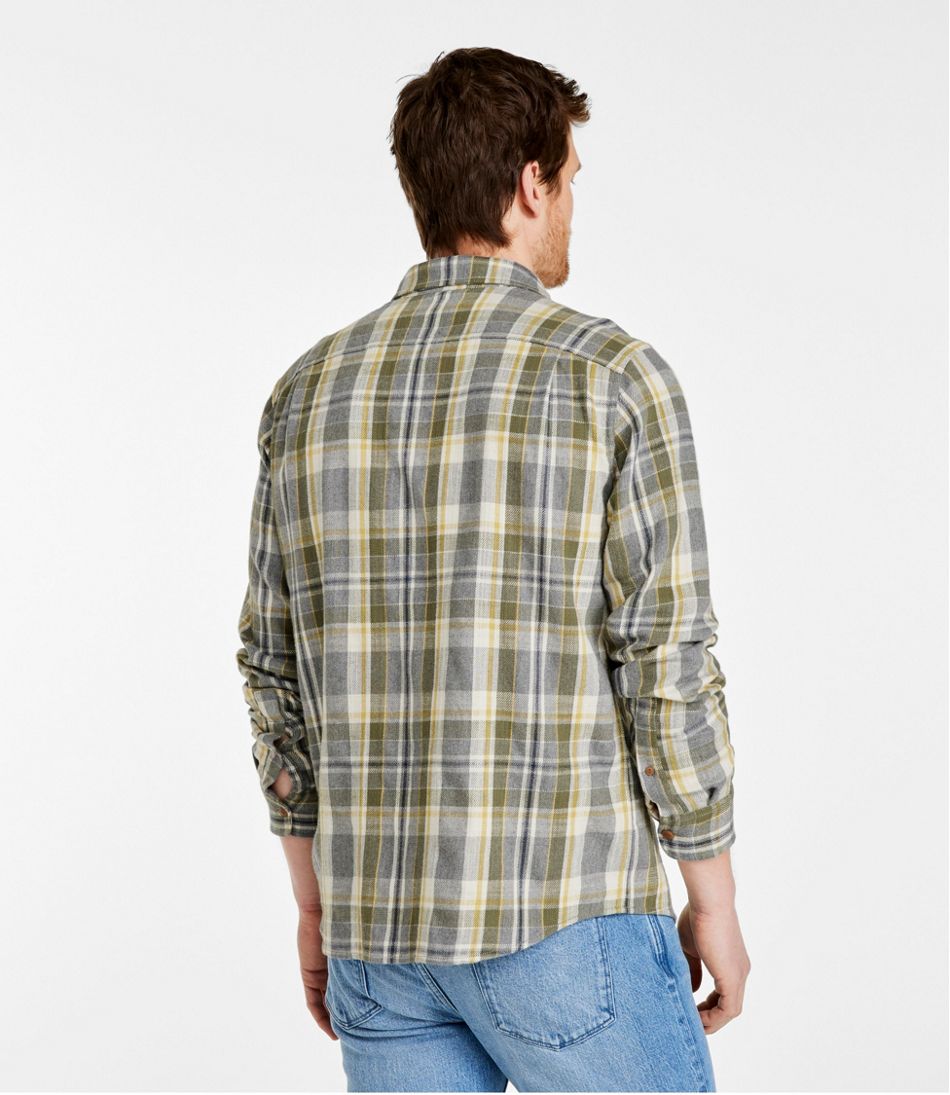 L.L.BeanMen's Signature Heritage Textured Flannel Shirt