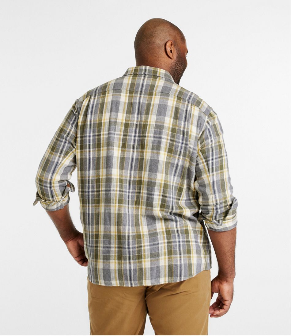 L.L.BeanMen's Signature Heritage Textured Flannel Shirt
