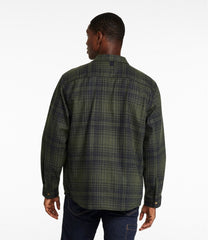 L.L.BeanMen's Maine Guide Lightweight Wool Field Shirt, Plaid
