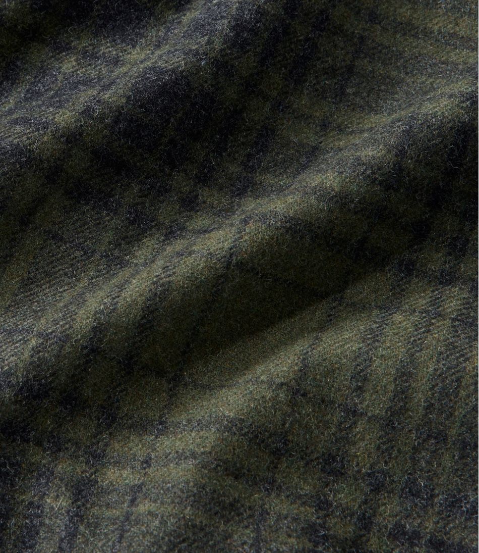 L.L.BeanMen's Maine Guide Lightweight Wool Field Shirt, Plaid