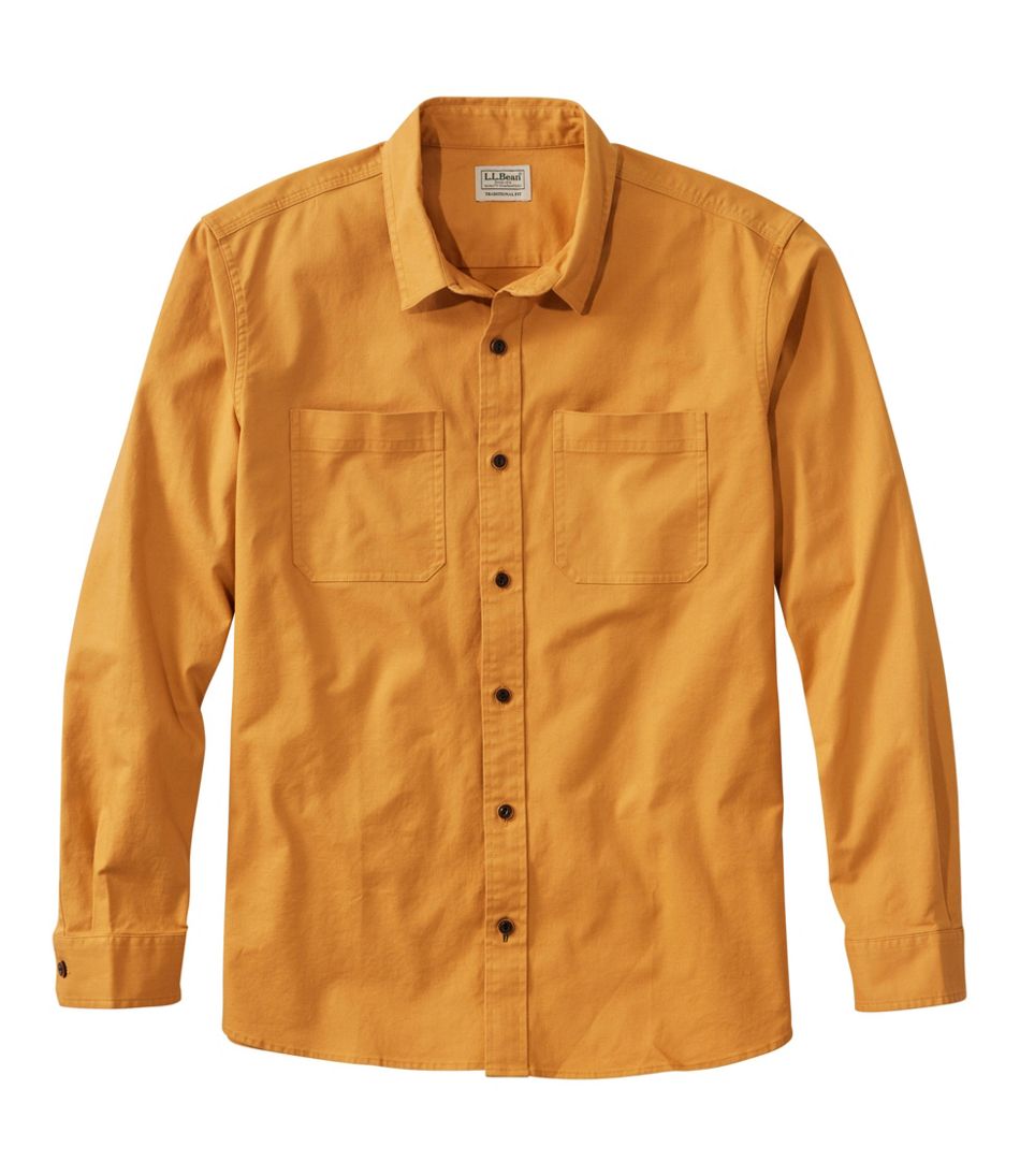 L.L.BeanMen's BeanFlex® Twill Shirt, Traditional Untucked Fit, Long-Sleeve