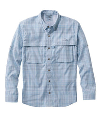 L.L.BeanMen's Tropicwear Shirt, Plaid Long-Sleeve