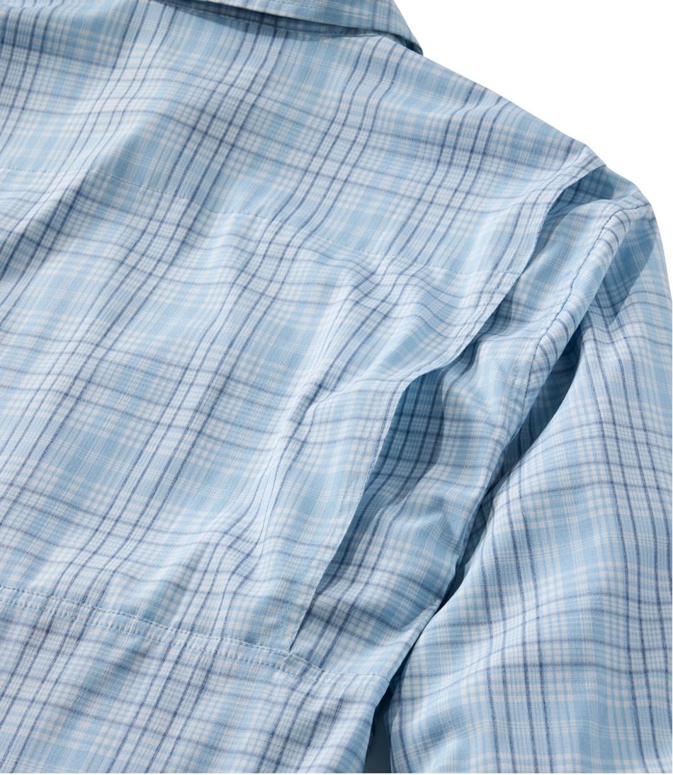 L.L.BeanMen's Tropicwear Shirt, Plaid Long-Sleeve