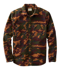 L.L.BeanMen's Bean's Moleskin Shirt, Slightly Fitted Untucked Fit, Print