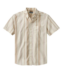 L.L.BeanMen's Signature Stretch Poplin Shirt, Short-Sleeve, Slim Fit