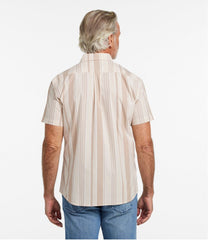 L.L.BeanMen's Signature Stretch Poplin Shirt, Short-Sleeve, Slim Fit