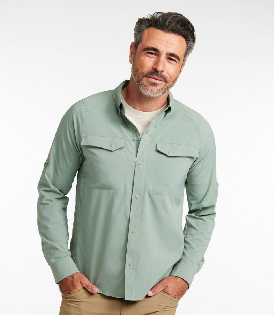 L.L.BeanMen's Tropicwear CoolPro Fishing Shirt, Long-Sleeve