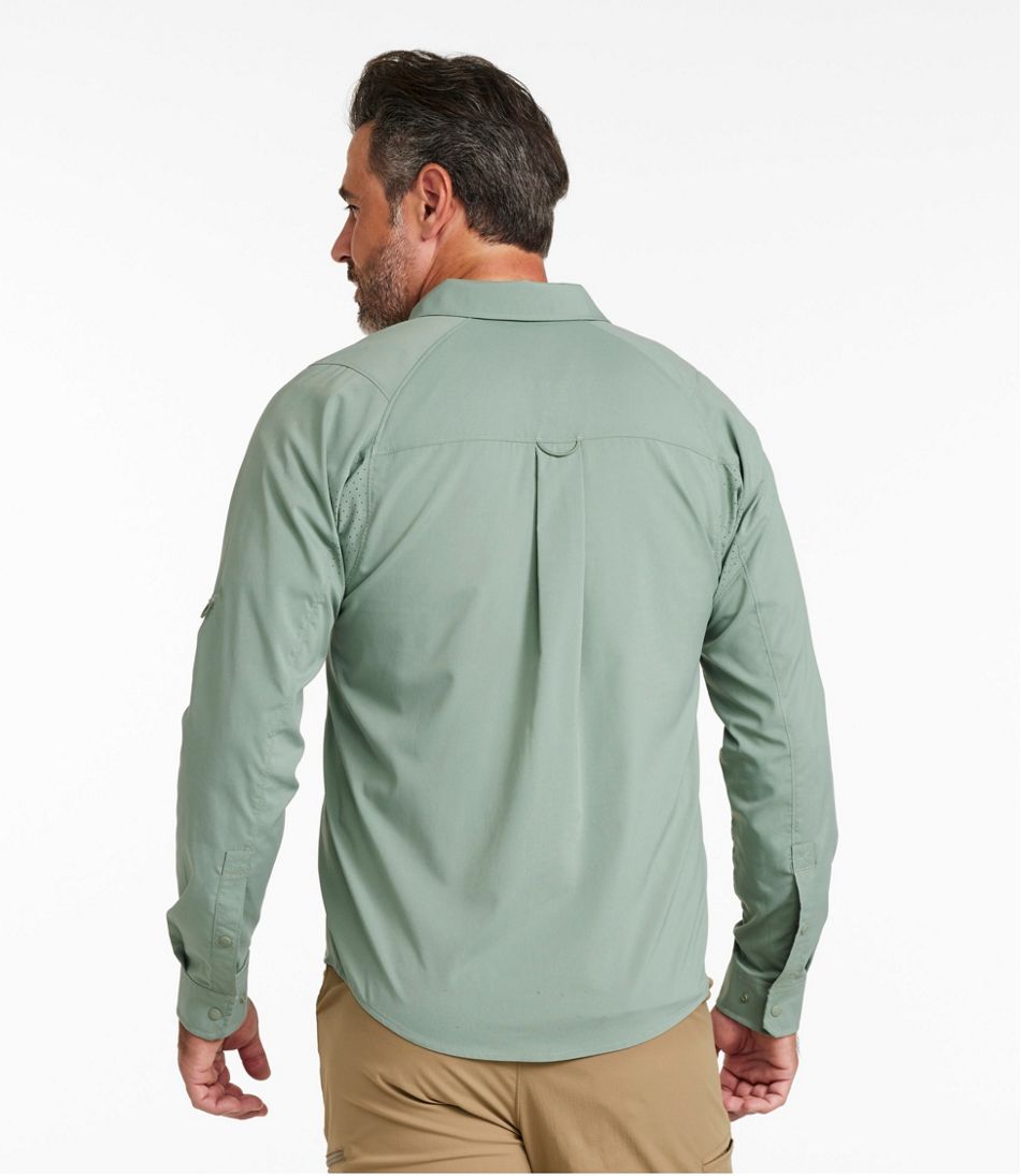L.L.BeanMen's Tropicwear CoolPro Fishing Shirt, Long-Sleeve