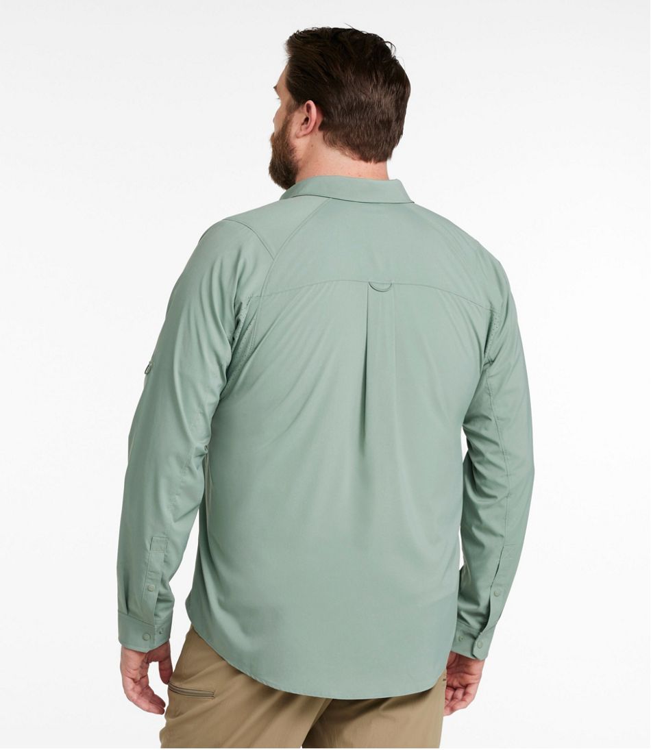 L.L.BeanMen's Tropicwear CoolPro Fishing Shirt, Long-Sleeve