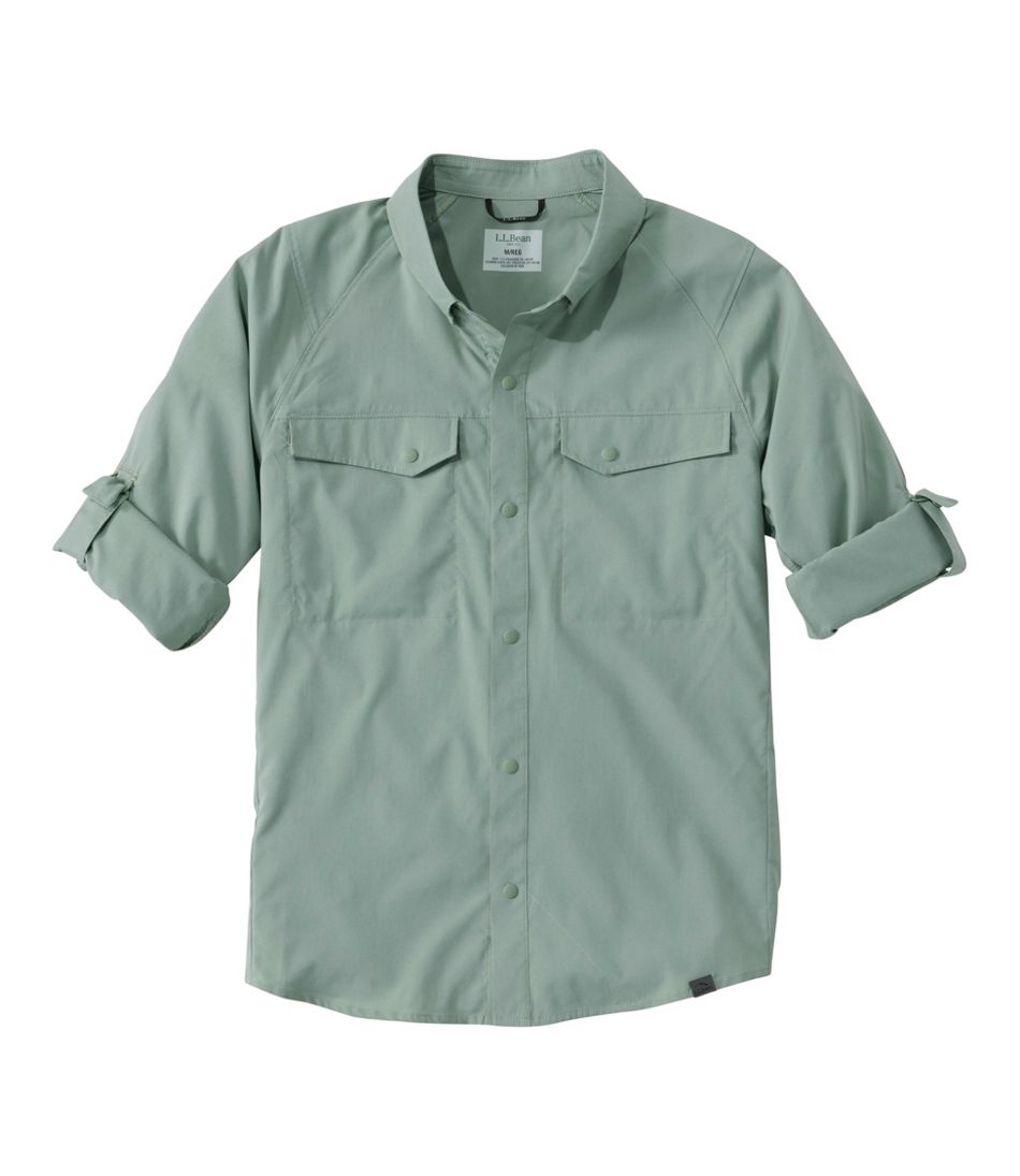 L.L.BeanMen's Tropicwear CoolPro Fishing Shirt, Long-Sleeve