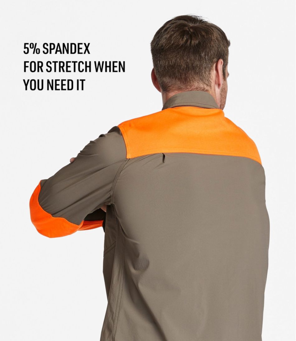 L.L.BeanMen's Technical Stretch Upland Shirt with No Fly Zone