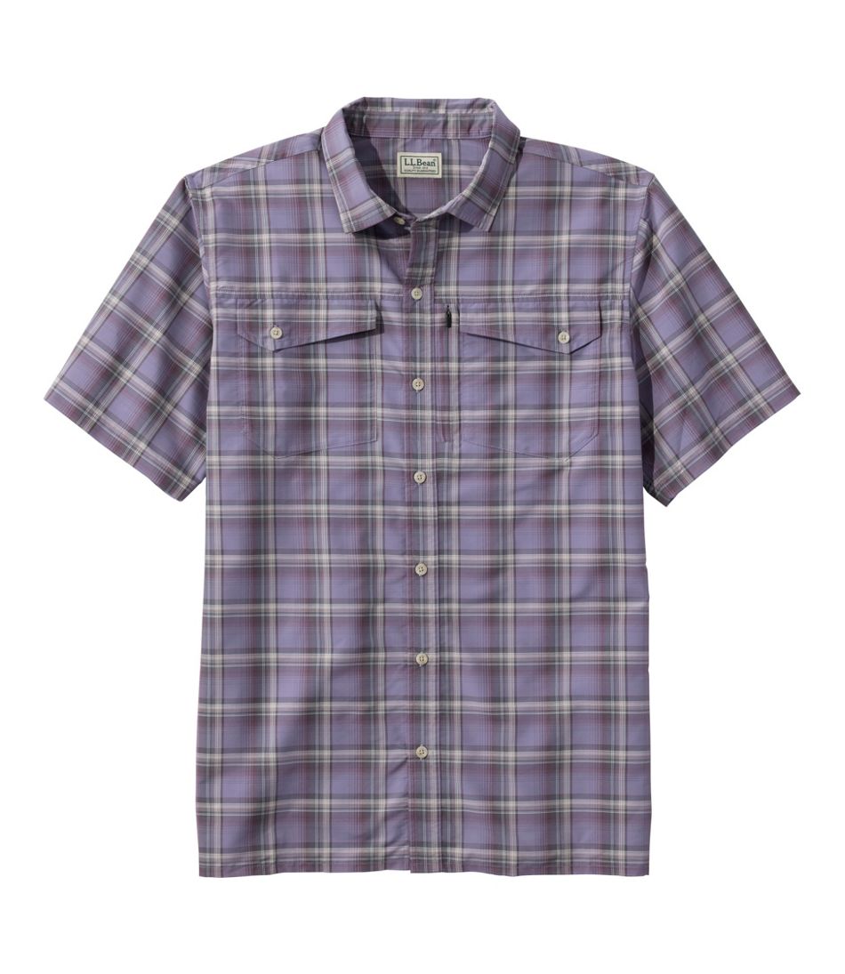 L.L.BeanMen's SunSmart® Cool Weave Shirt Short-Sleeve