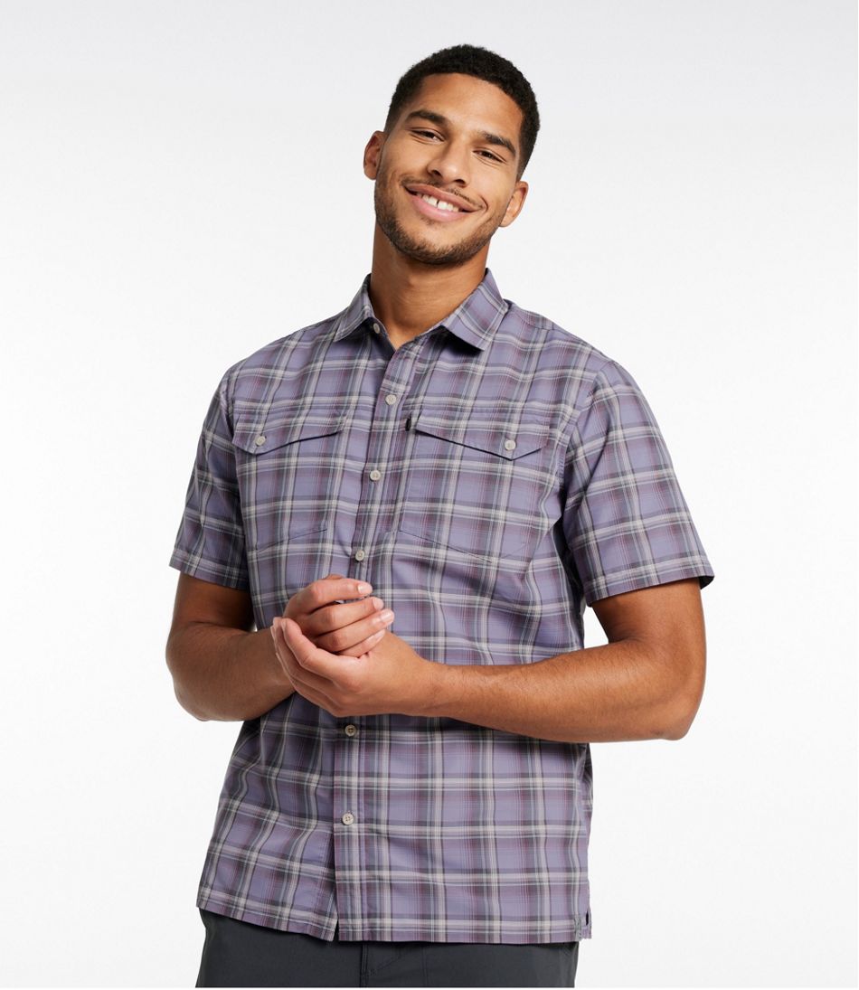 L.L.BeanMen's SunSmart® Cool Weave Shirt Short-Sleeve