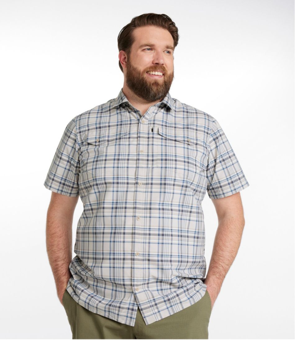 L.L.BeanMen's SunSmart® Cool Weave Shirt Short-Sleeve