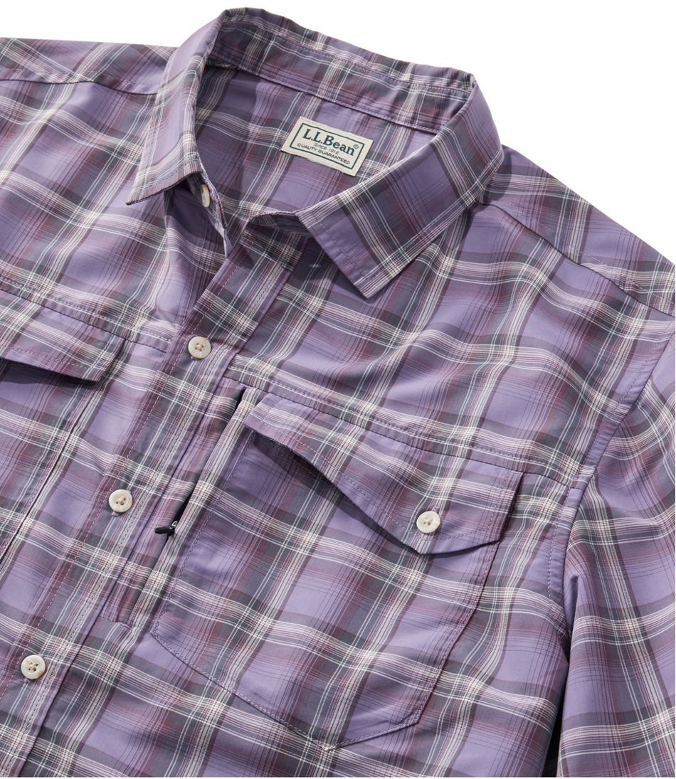 L.L.BeanMen's SunSmart® Cool Weave Shirt Short-Sleeve