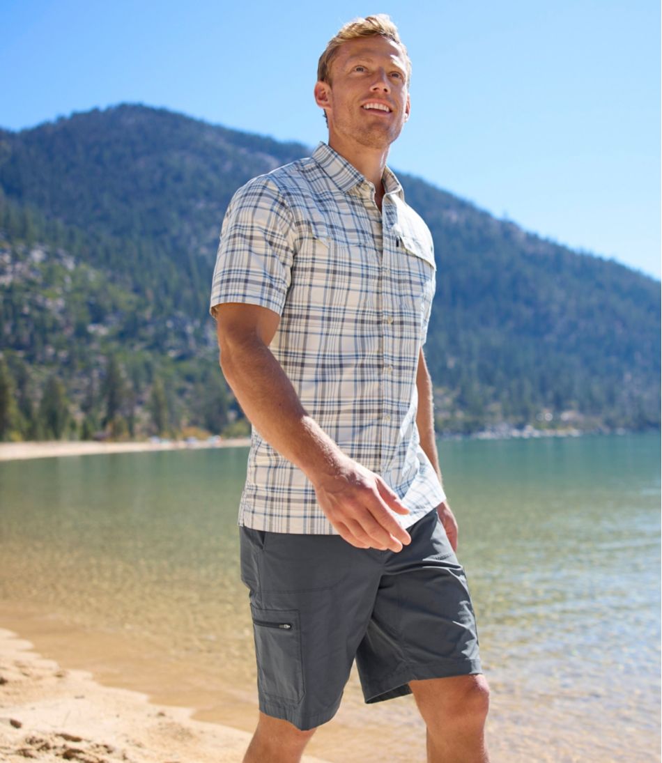L.L.BeanMen's SunSmart® Cool Weave Shirt Short-Sleeve