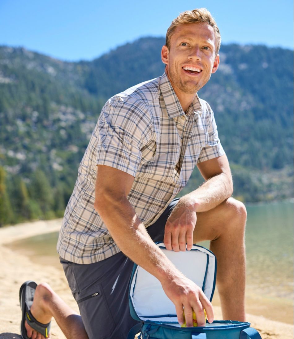 L.L.BeanMen's SunSmart® Cool Weave Shirt Short-Sleeve