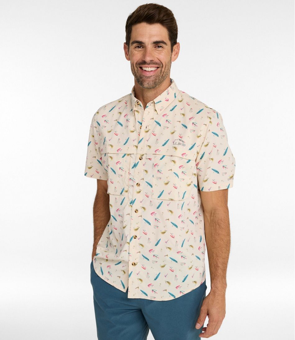 L.L.BeanMen's Tropicwear Shirt, Short-Sleeve Print