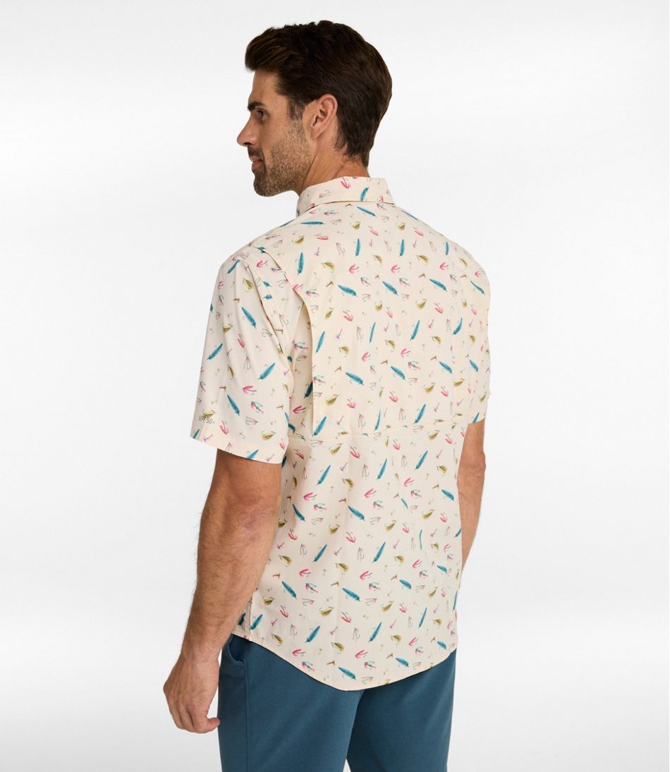 L.L.BeanMen's Tropicwear Shirt, Short-Sleeve Print