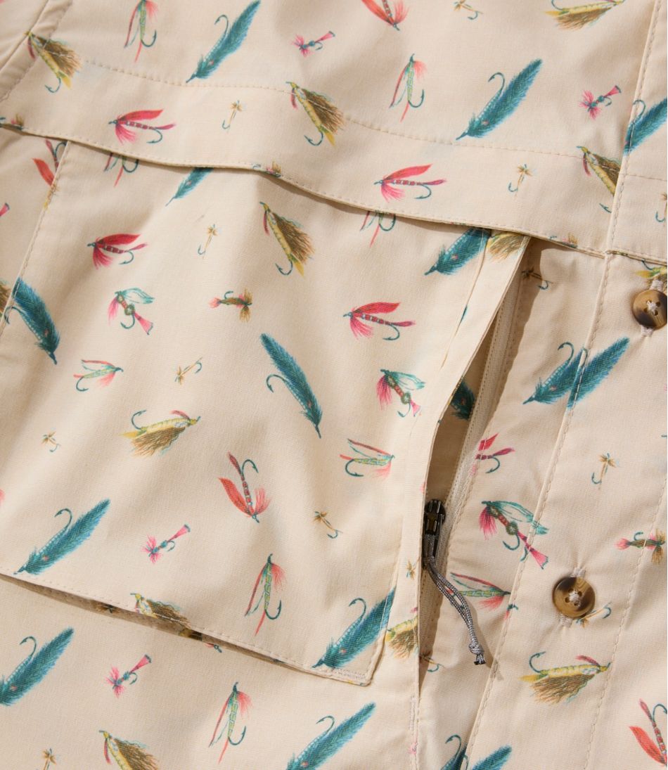 L.L.BeanMen's Tropicwear Shirt, Short-Sleeve Print