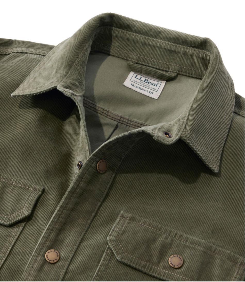L.L.BeanMen's BeanBuilt Corduroy Shirt Jac