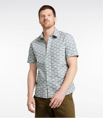 L.L.BeanMen's Signature Vacationland Shirt, Short-Sleeve, Slim Fit