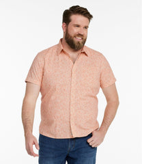 L.L.BeanMen's Signature Vacationland Shirt, Short-Sleeve, Slim Fit