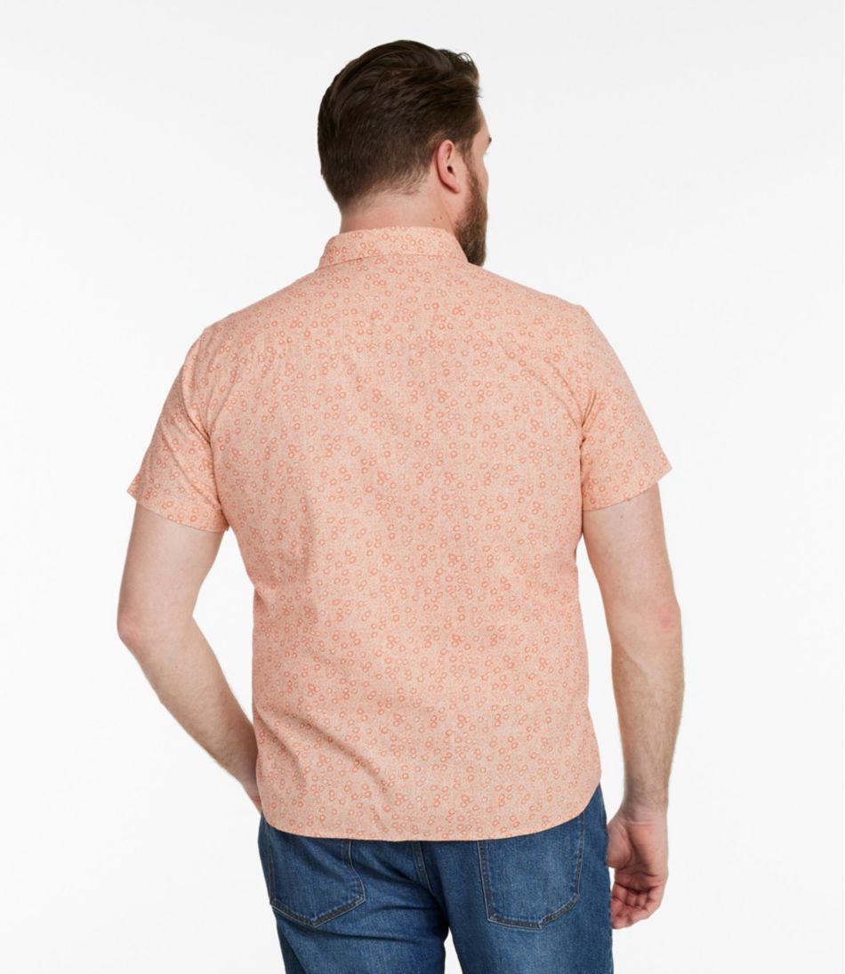 L.L.BeanMen's Signature Vacationland Shirt, Short-Sleeve, Slim Fit