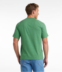 L.L.BeanMen's Comfort Stretch Pima Tee Shirt, Short-Sleeve Henley
