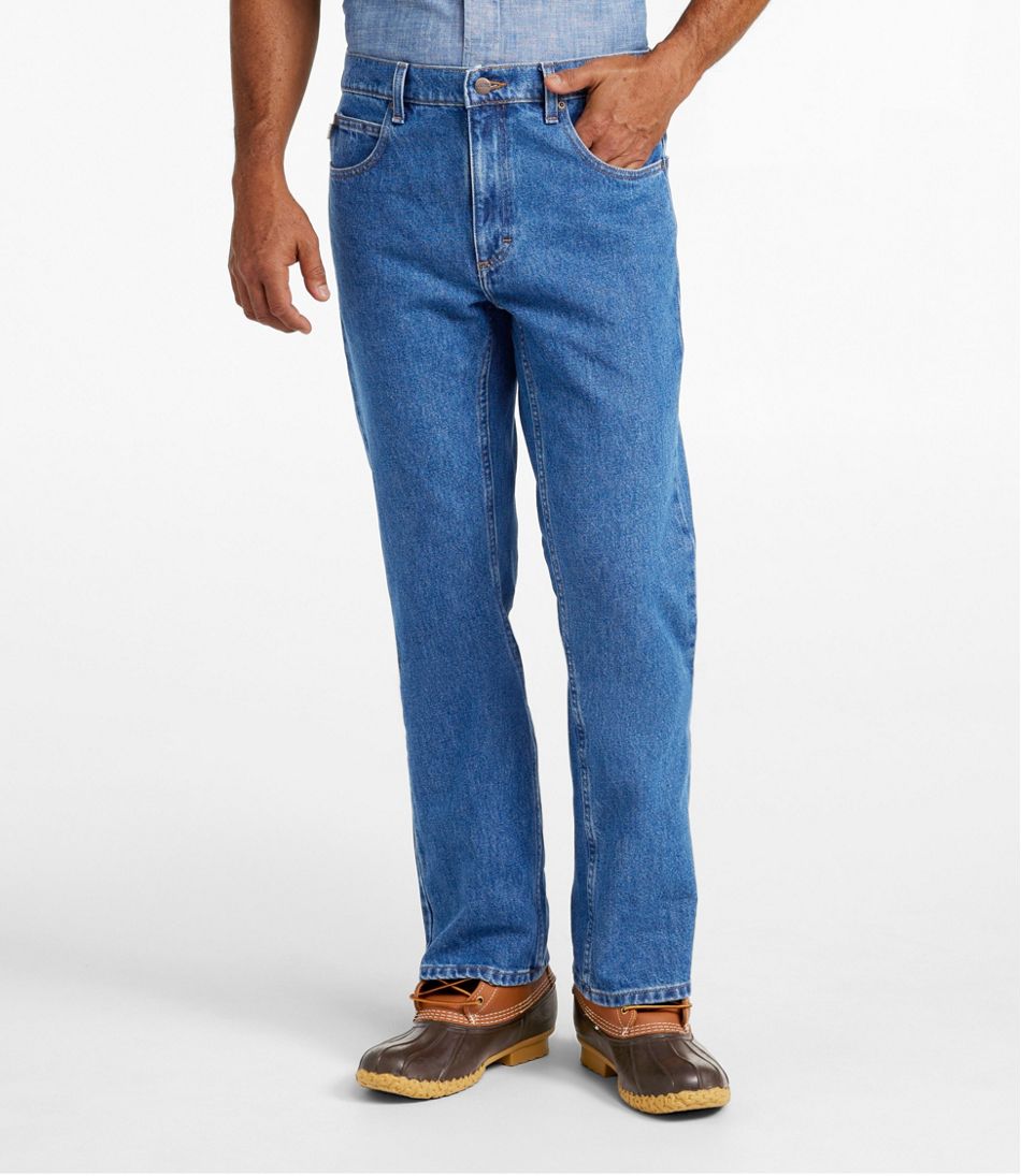 L.L.BeanMen's Double L® Jeans, Standard Fit, Straight Leg