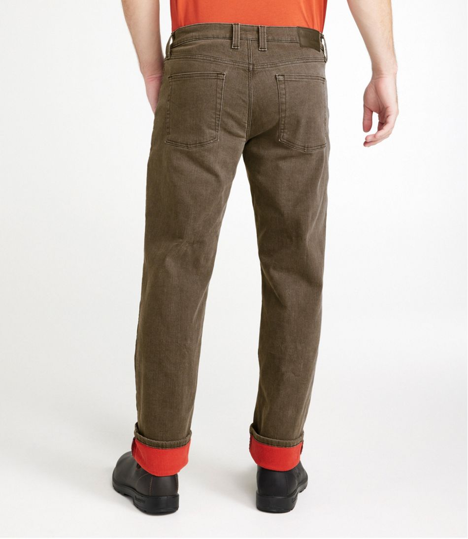 L.L.BeanMen's BeanFlex® Jeans, Standard Athletic Fit, Fleece-Lined