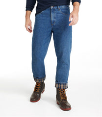 L.L.BeanMen's Double L® Jeans, Classic Fit, Flannel-Lined
