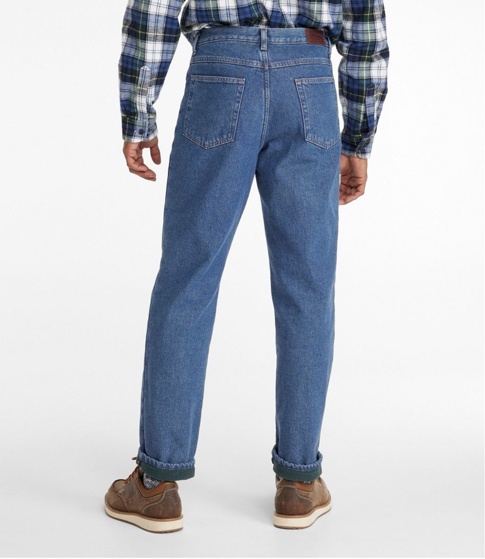 L.L.BeanMen's Double L® Jeans, Classic Fit, Fleece-Lined