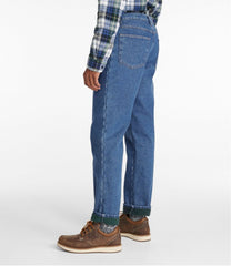 L.L.BeanMen's Double L® Jeans, Classic Fit, Fleece-Lined