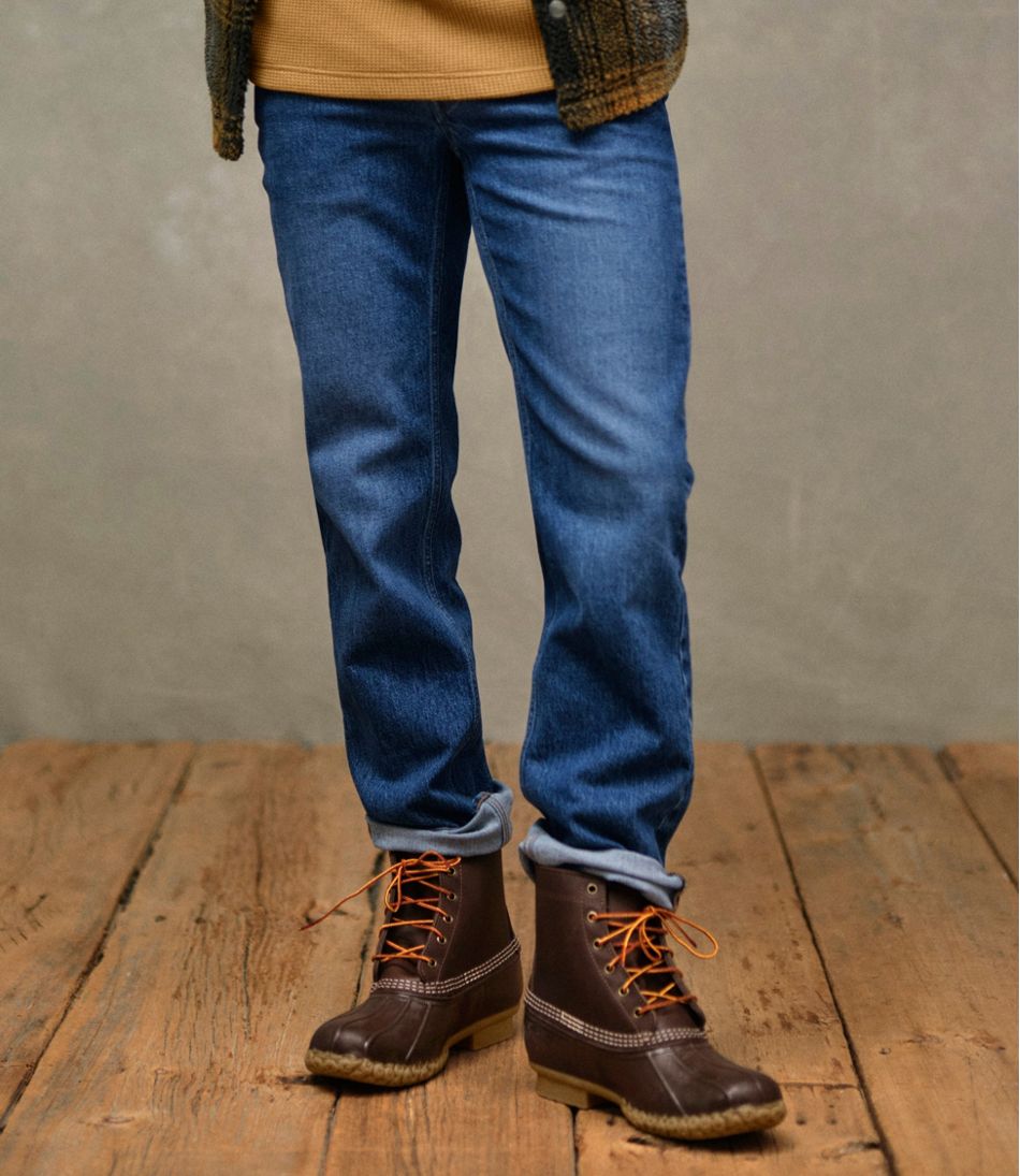 L.L.BeanMen's Signature Heritage Denim, Slim Fit, Straight Leg