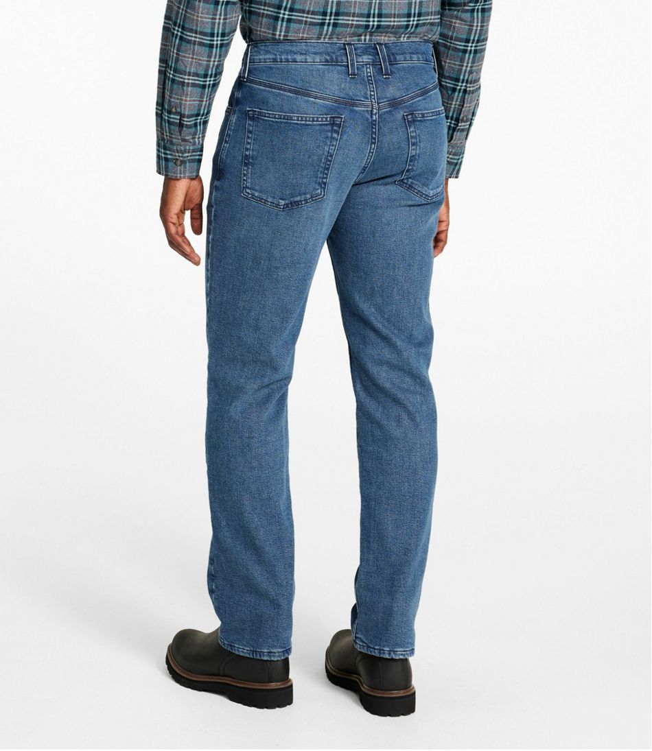 L.L.BeanMen's Vintage 1912 Jeans, Standard Fit, Straight Leg, Lined