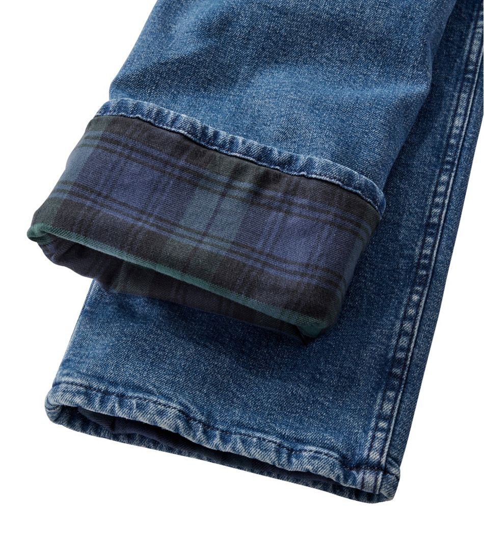 L.L.BeanMen's Vintage 1912 Jeans, Standard Fit, Straight Leg, Lined