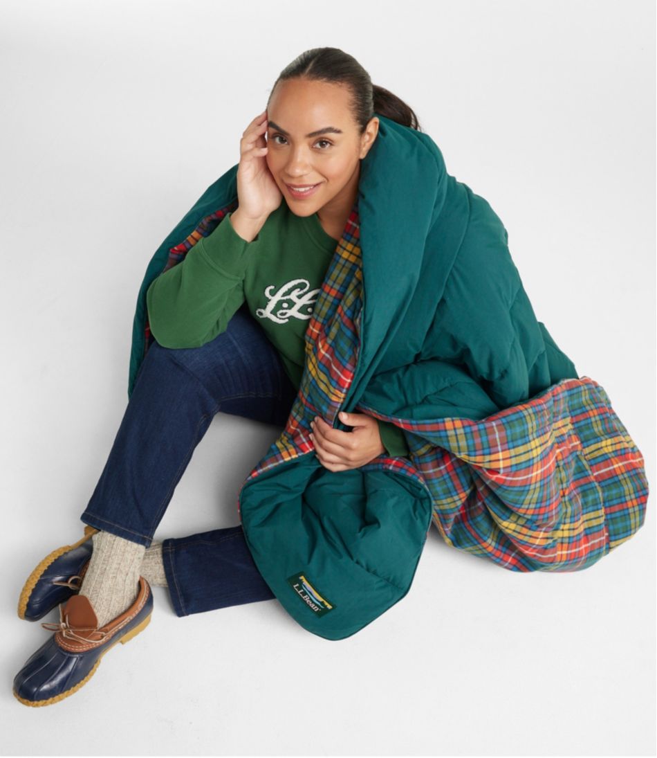 L.L.BeanFlannel Camp Blanket, Extra-Large