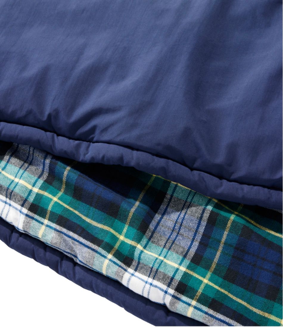 L.L.BeanAdults' Flannel Lined Camp Sleeping Bag, 20°