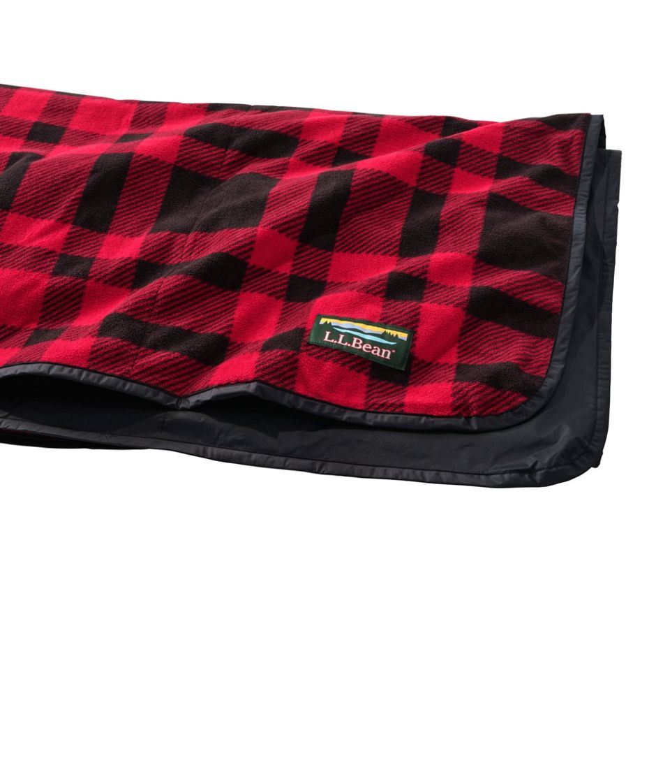 L.L.BeanWaterproof Outdoor Blanket, Plaid