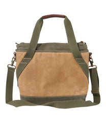 L.L.BeanInsulated Waxed-Canvas Tote, Medium