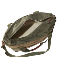 L.L.BeanInsulated Waxed-Canvas Tote, Large