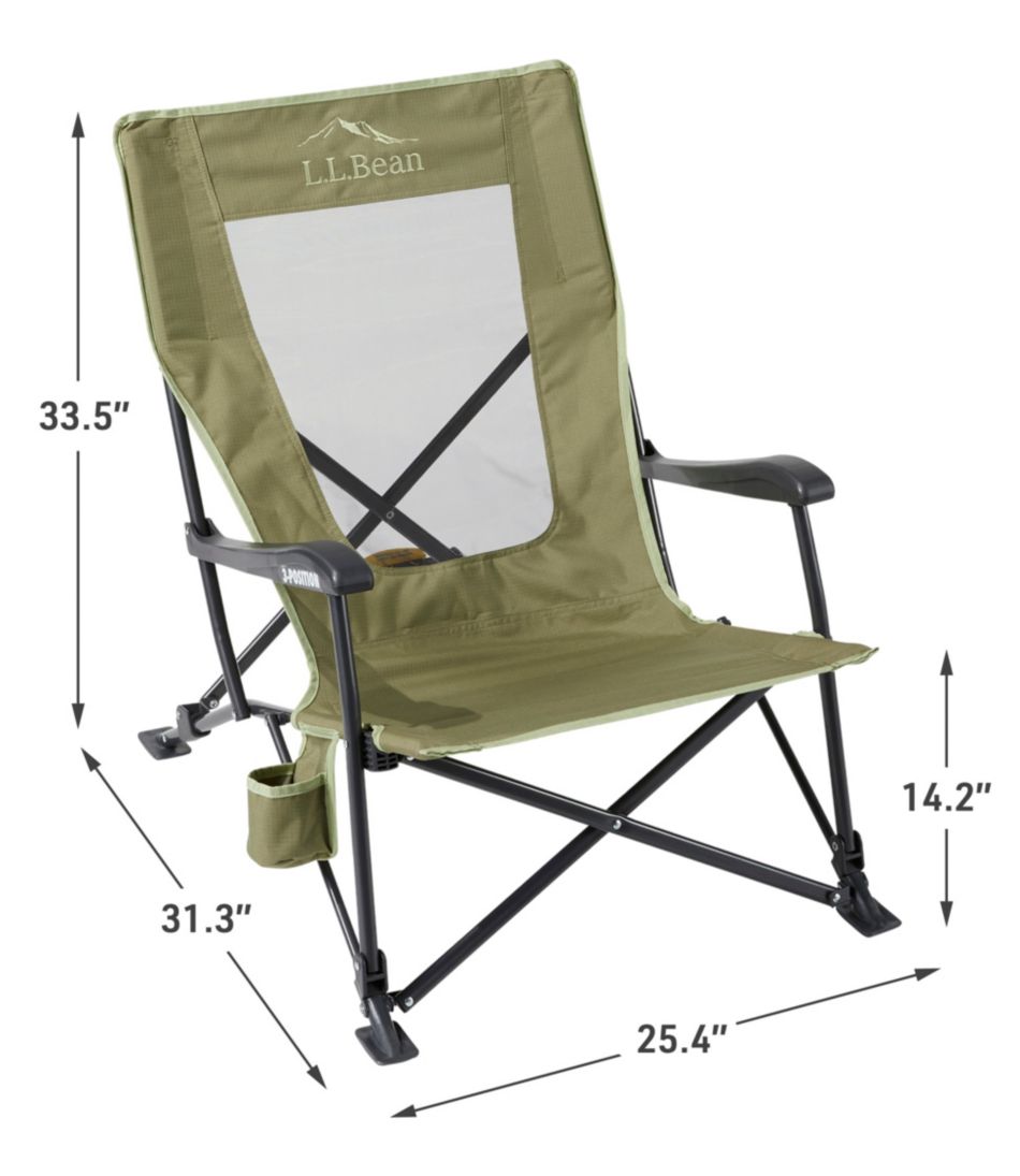 L.L.BeanEasy Comfort Camp Chair, Low