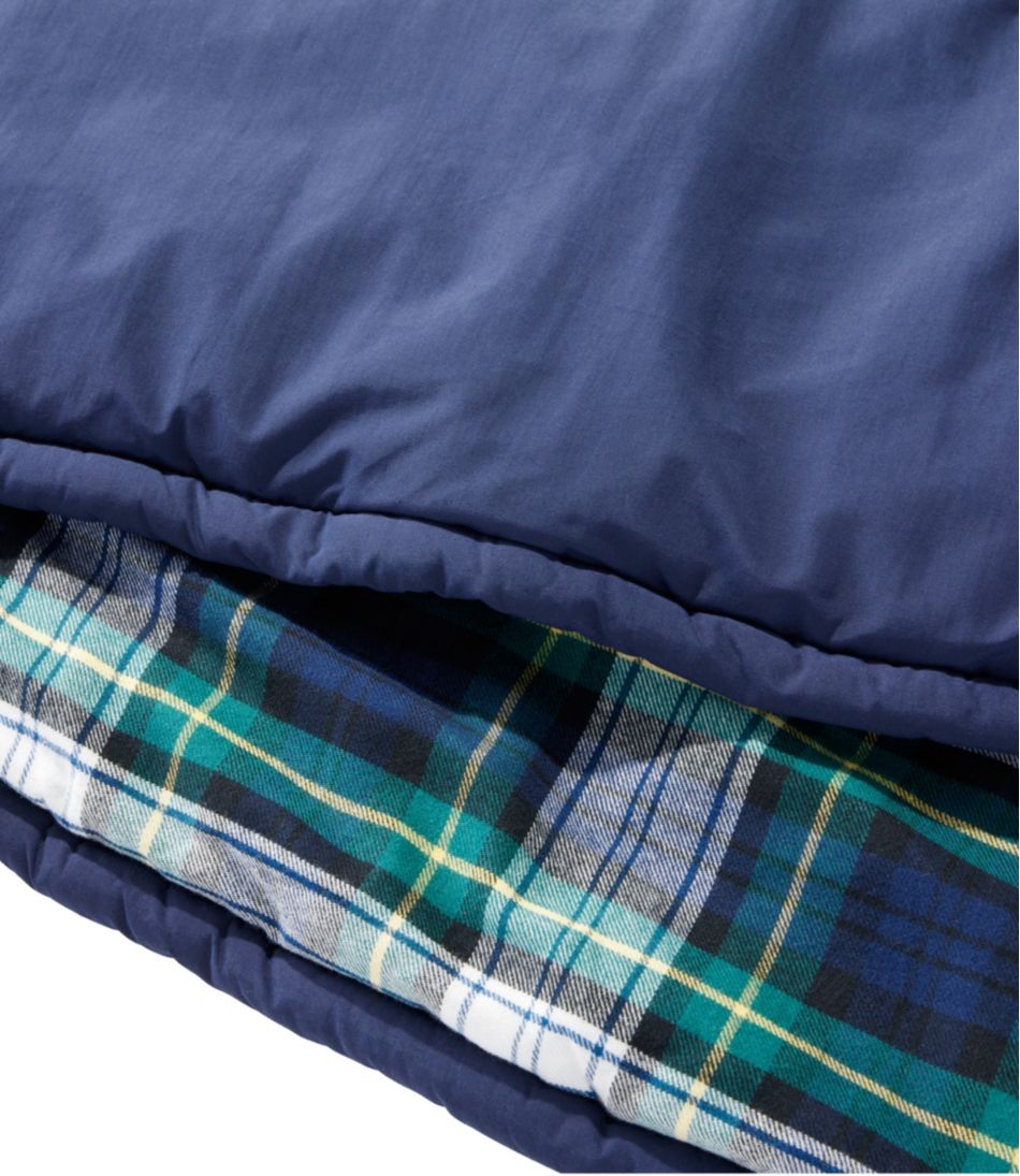 L.L.BeanFlannel Lined Camp Sleeping Bag, 0°